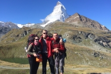 Евгений Иванов («Колдун») покорил гору Маттерхорн в швейцарских Альпах